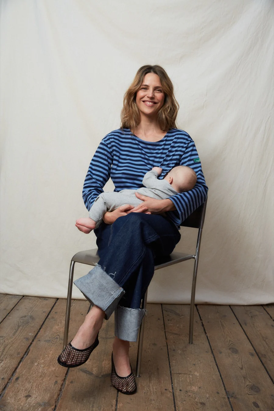 T-shirt Allaitant Manches Longues Milk – Image 5