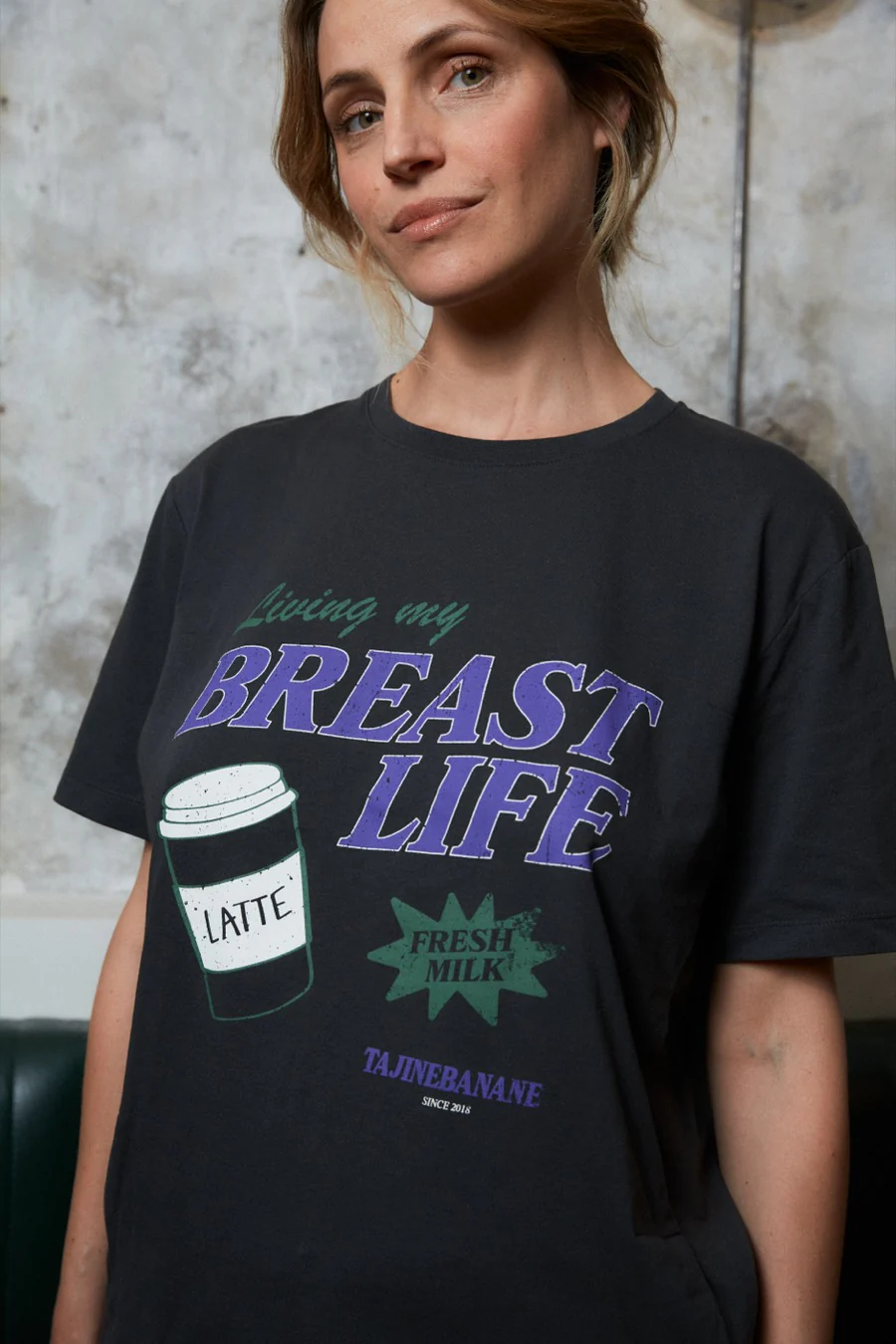 T-shirt allaitant Living my Breast Life – Image 3