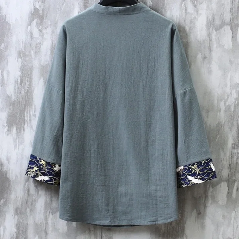 Veste Kimono Homme Originale – Image 3